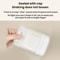 Travel Drain Soap Box with Lid 2pcs Portable Soap Container for Bathroom and Camping