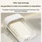 Travel Drain Soap Box with Lid 2pcs Portable Soap Container for Bathroom and Camping