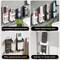 Heat Resistant Curling Iron Holder Wall Mount With Cord Organizer For Hot Hair Tools 3