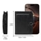 Vintage Leather Slim Wallet For Men With Card Holder Wallet Zipper Coin Pocket Multi Card Slots 7