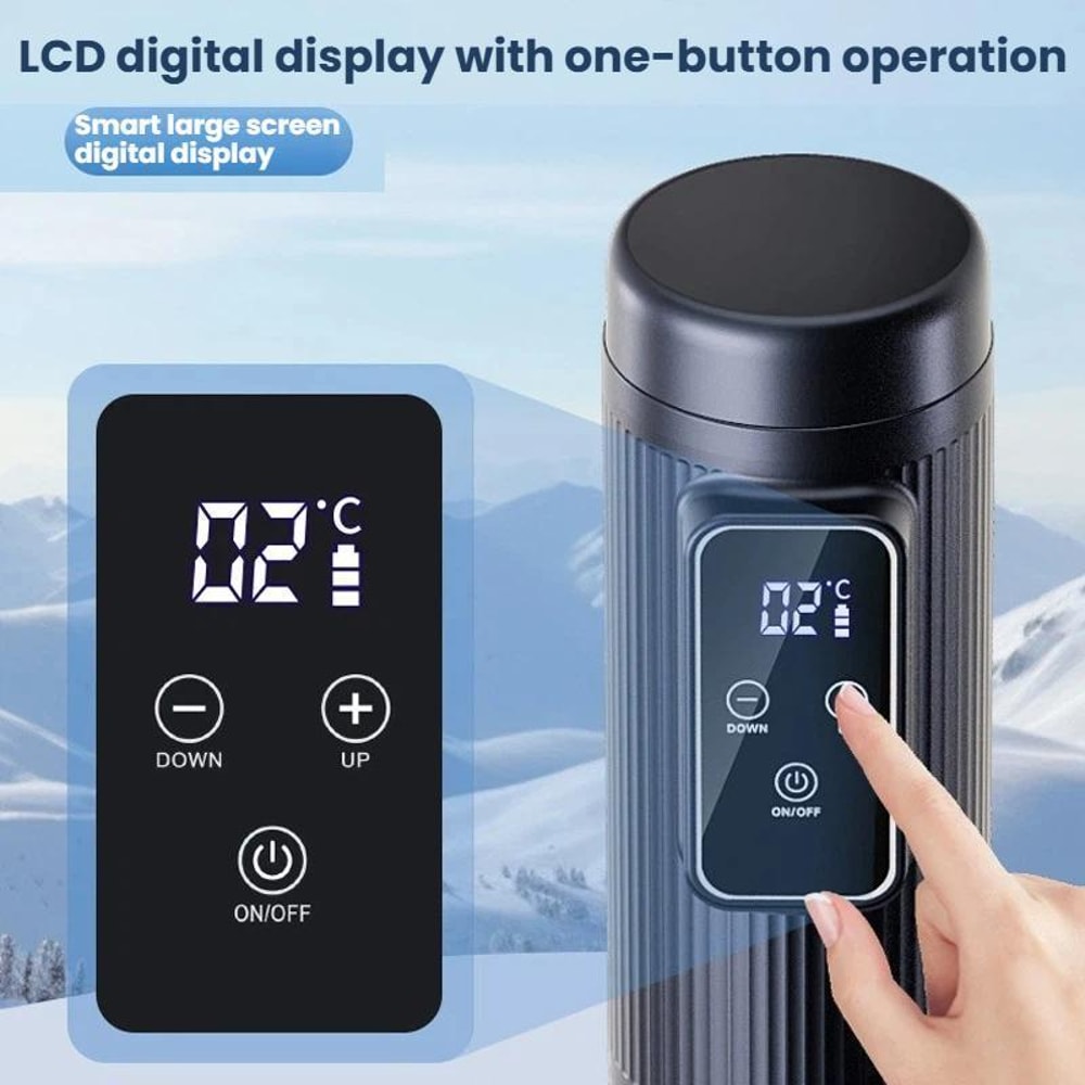 Portable Insulin Cooler Travel Case Mini Medication Fridge With Temperature Control 5
