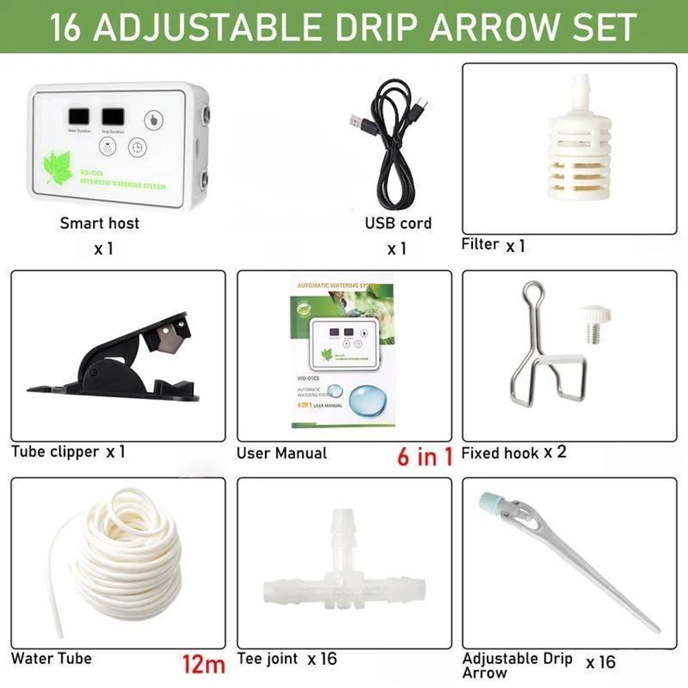 Smart AppControlled Automatic Drip Irrigation System For Indoor Plants Garden Watering 2