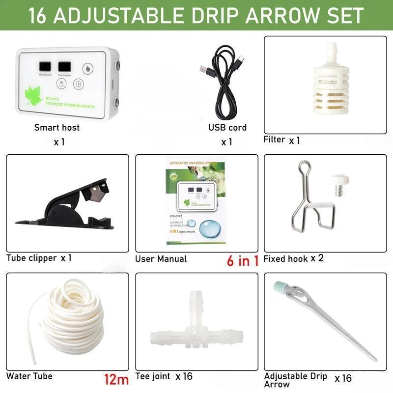 Smart AppControlled Automatic Drip Irrigation System For Indoor Plants Garden Watering 2
