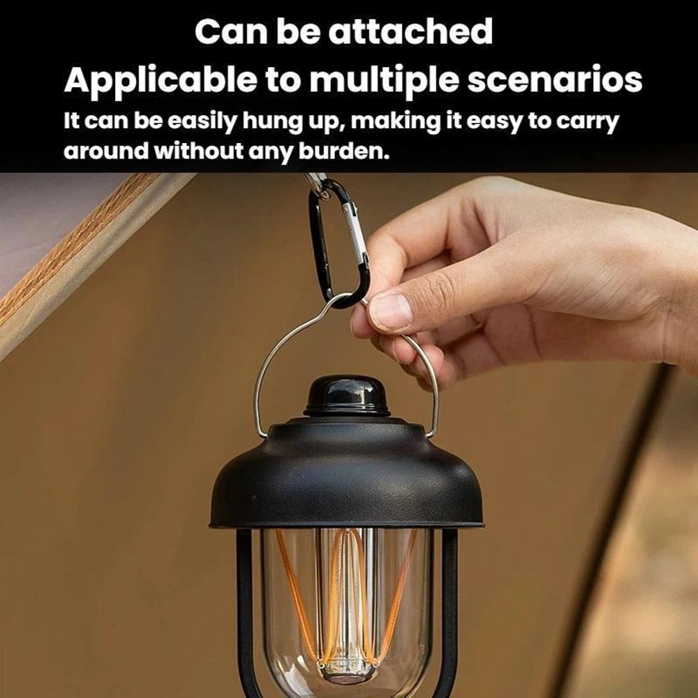 Portable Camping Lantern Waterproof LED Light With Dimmable Ambiance Modes 4