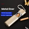 Portable Pocket Ashtray with Slide Drawer Leak-Proof Mini Metal Travel Ashtray