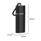 Portable Pocket Ashtray with Slide Drawer Leak-Proof Mini Metal Travel Ashtray
