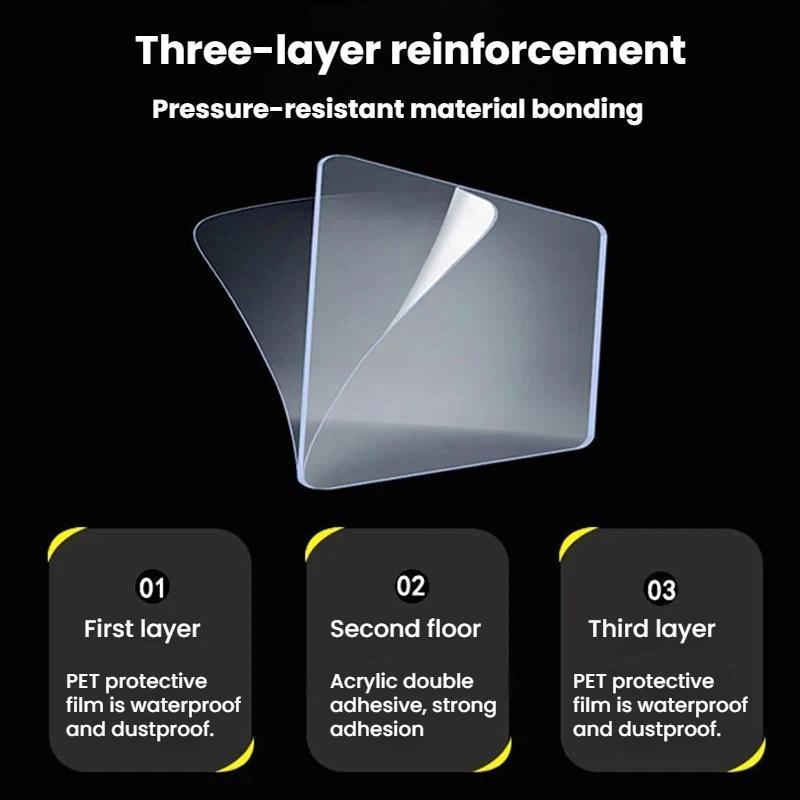 Removable Mounting Stickers 33PCS Transparent Double Sided Adhesive Pads