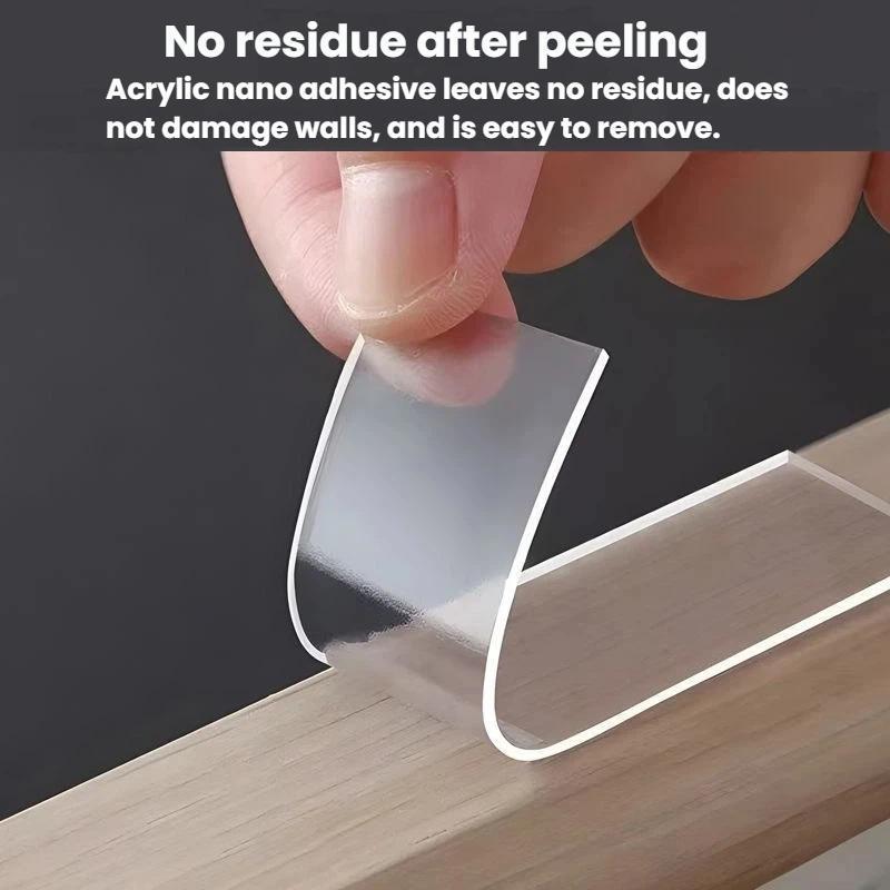 Removable Mounting Stickers 33PCS Transparent Double Sided Adhesive Pads