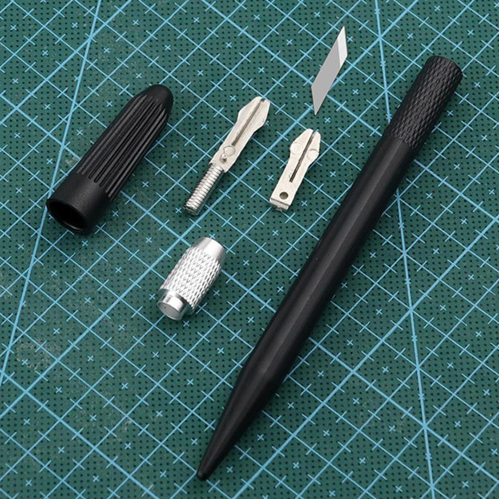 14PCS Rubber Stamp Carving Kit Precision Paper Cutting Knife Set For DIY Crafts Fruit Carving 1