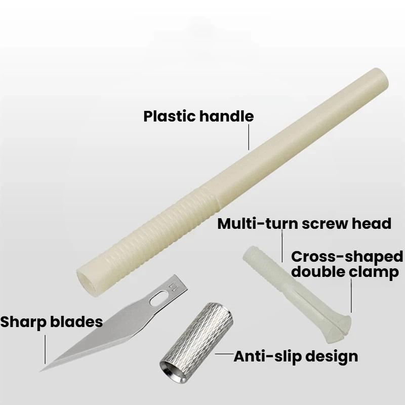 Precision Craft Cutting Knife Set For Paper Cutting Tools And Rubber Stamp Carving 6
