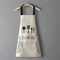 Waterproof Apron With Phone Pocket OilResistant Kitchen Smock 6