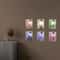 RGB Wall Sconce Smart Touch Control LED Lamp for Bedroom and Living Room