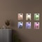 RGB Wall Sconce Smart Touch Control LED Lamp for Bedroom and Living Room