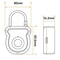 Smart Fingerprint Padlock USBC Rechargeable Travel Gym Locker Security Lock 7