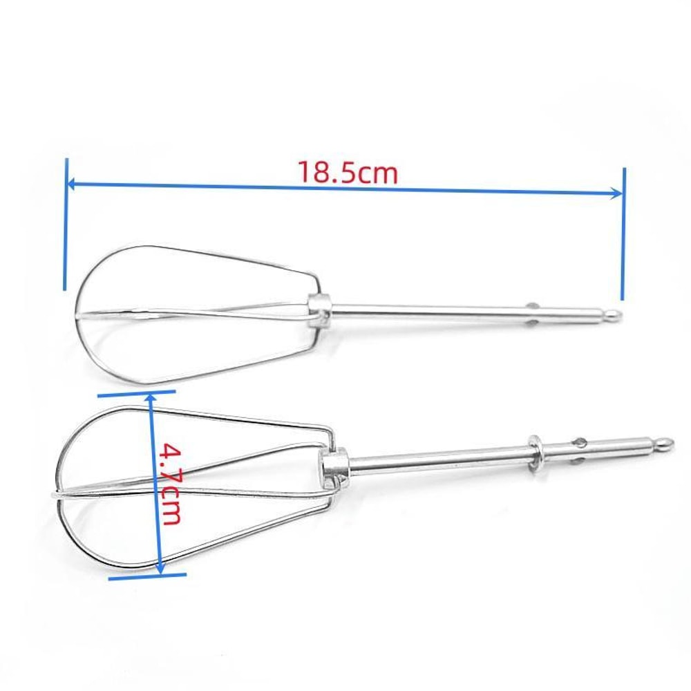 Stainless Steel Hand Mixer Whisk Attachments for Donlim & Hauswirt Electric Mixers