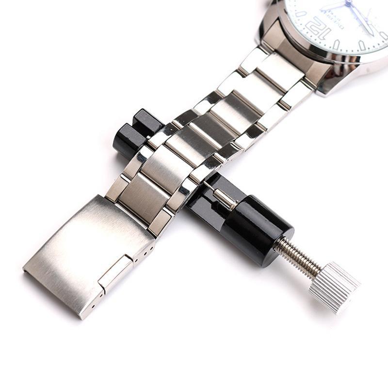 Precision Watch Band Link Remover Tool With Elevated Platform For Easy Strap Adjustment 1