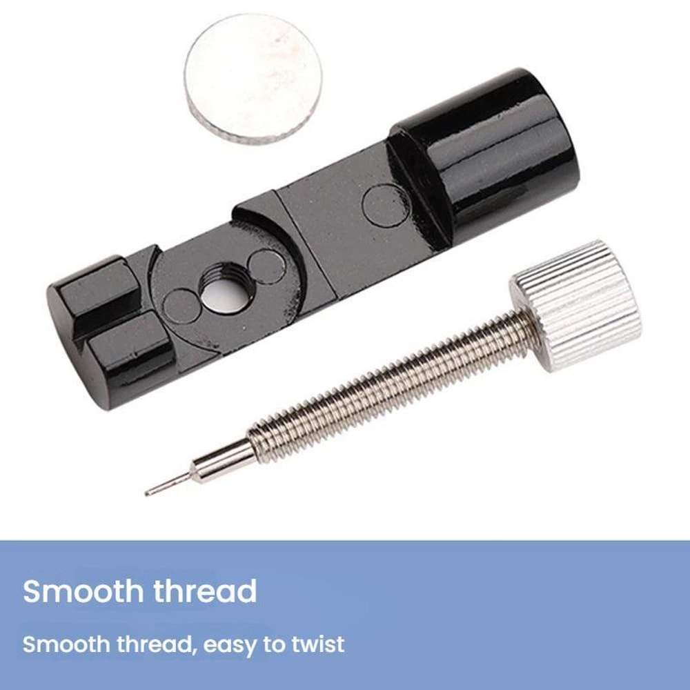 Precision Watch Band Link Remover Tool With Elevated Platform For Easy Strap Adjustment 3