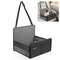 Waterproof Dog Car Seat Foldable Pet Travel Basket with Safety Leash