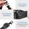 Waterproof Dog Car Seat Foldable Pet Travel Basket with Safety Leash