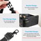 Waterproof Dog Car Seat Foldable Pet Travel Basket with Safety Leash
