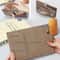 RFID Passport Holder Leather Travel Wallet With Card Slots And Zipper Pocket 2