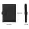 RFID Passport Holder Leather Travel Wallet With Card Slots And Zipper Pocket 4