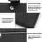 RFID Passport Holder Leather Travel Wallet With Card Slots And Zipper Pocket 5