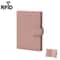 RFID Passport Holder Leather Travel Wallet With Card Slots And Zipper Pocket 7
