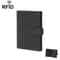 RFID Passport Holder Leather Travel Wallet With Card Slots And Zipper Pocket 8