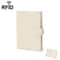 RFID Passport Holder Leather Travel Wallet With Card Slots And Zipper Pocket 9
