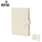 RFID Passport Holder Leather Travel Wallet With Card Slots And Zipper Pocket 9