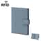 RFID Passport Holder Leather Travel Wallet With Card Slots And Zipper Pocket 10
