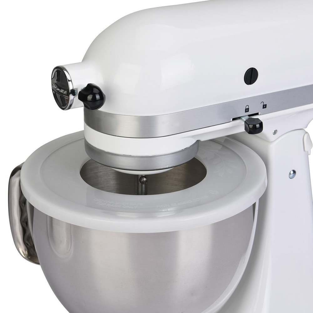 Kitchen 4.5-5 QT Mixer Splash Guard Cover with Pouring Chute and Mess-Free Shield