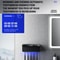 Smart UV Toothbrush Sanitizer & Dryer with Motion Sensor, USB-C Charging and Wall Mount