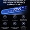 Smart UV Toothbrush Sanitizer & Dryer with Motion Sensor, USB-C Charging and Wall Mount