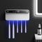 Smart UV Toothbrush Sanitizer & Dryer with Motion Sensor, USB-C Charging and Wall Mount