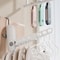 Portable Foldable Clothes Drying Rack With 7Hole Rotating Travel Hanger 1