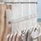 Portable Foldable Clothes Drying Rack With 7Hole Rotating Travel Hanger 5