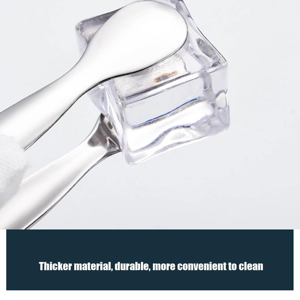 Premium Stainless Steel Ice Tongs Mini Sugar Cube Serving Clip for Tea, Coffee & Bar Use