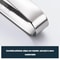 Premium Stainless Steel Ice Tongs Mini Sugar Cube Serving Clip for Tea, Coffee & Bar Use