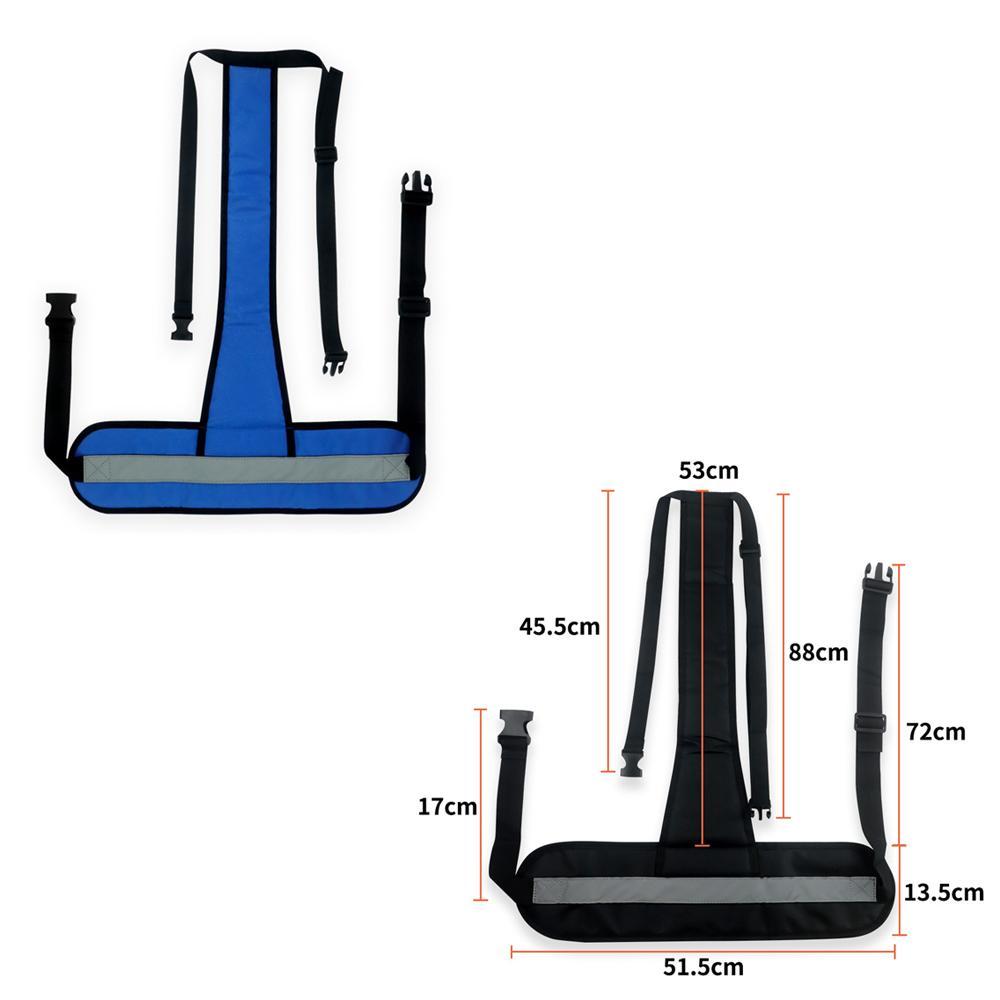 Breathable Wheelchair Safety Belt With Adjustable Buckles AntiSlip Support 1