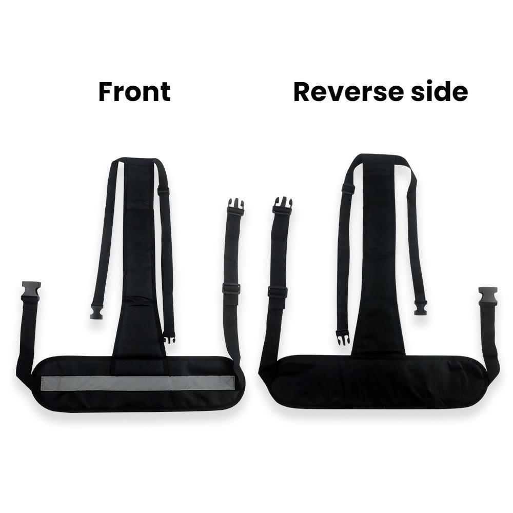 Breathable Wheelchair Safety Belt With Adjustable Buckles AntiSlip Support 2