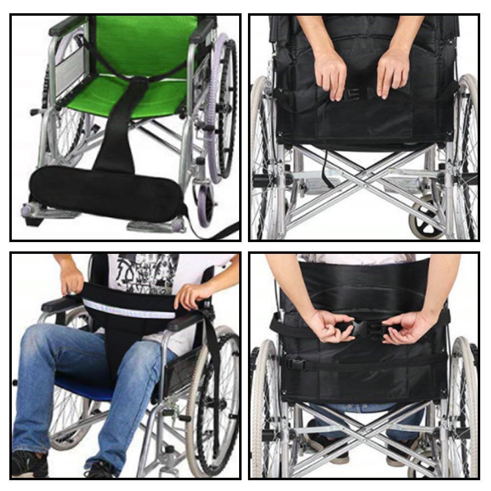 Breathable Wheelchair Safety Belt With Adjustable Buckles AntiSlip Support 5
