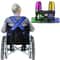 Breathable Wheelchair Safety Belt With Adjustable Buckles AntiSlip Support 6