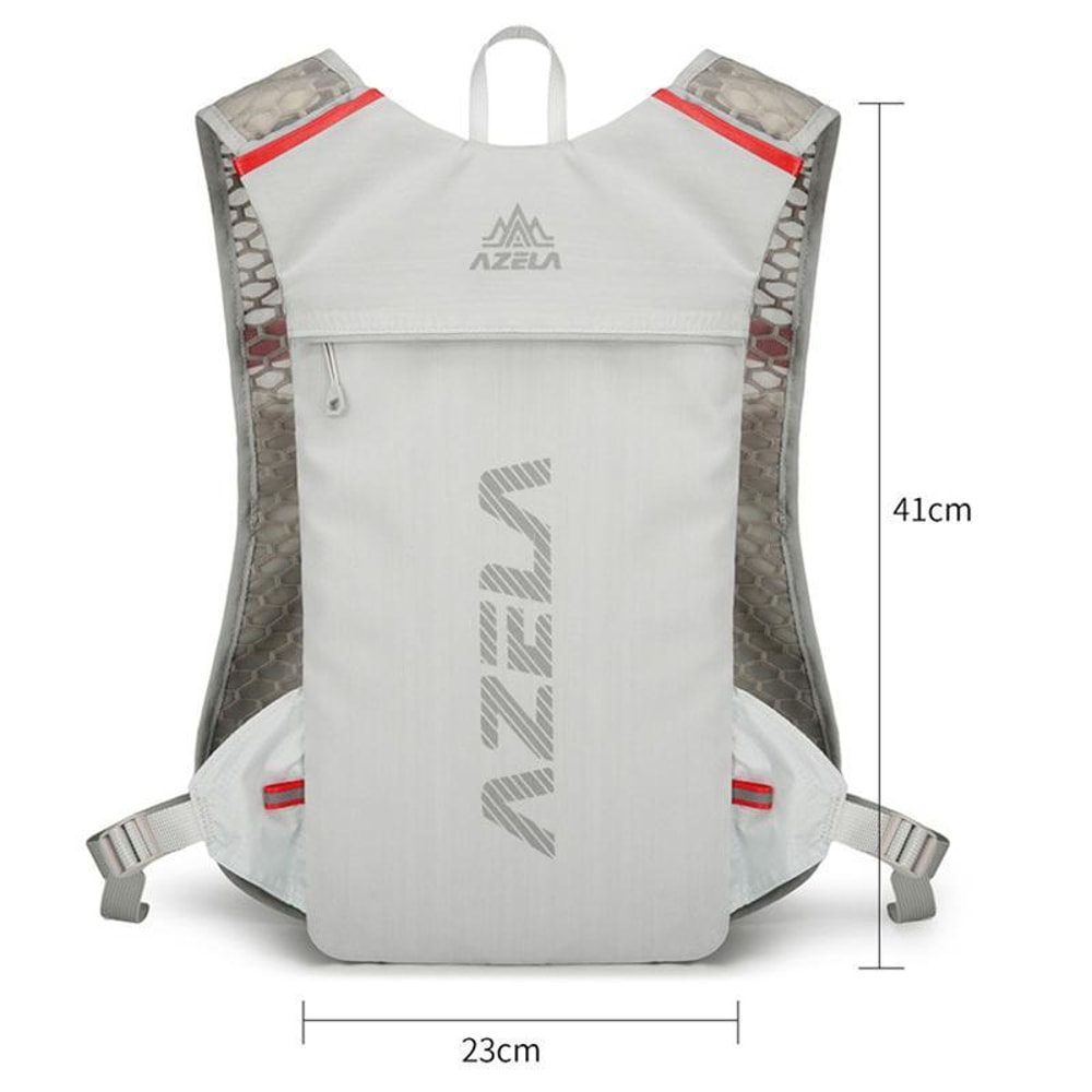 Lightweight Hydration Backpack For Cycling Running Hiking With Breathable Reflective Design 6