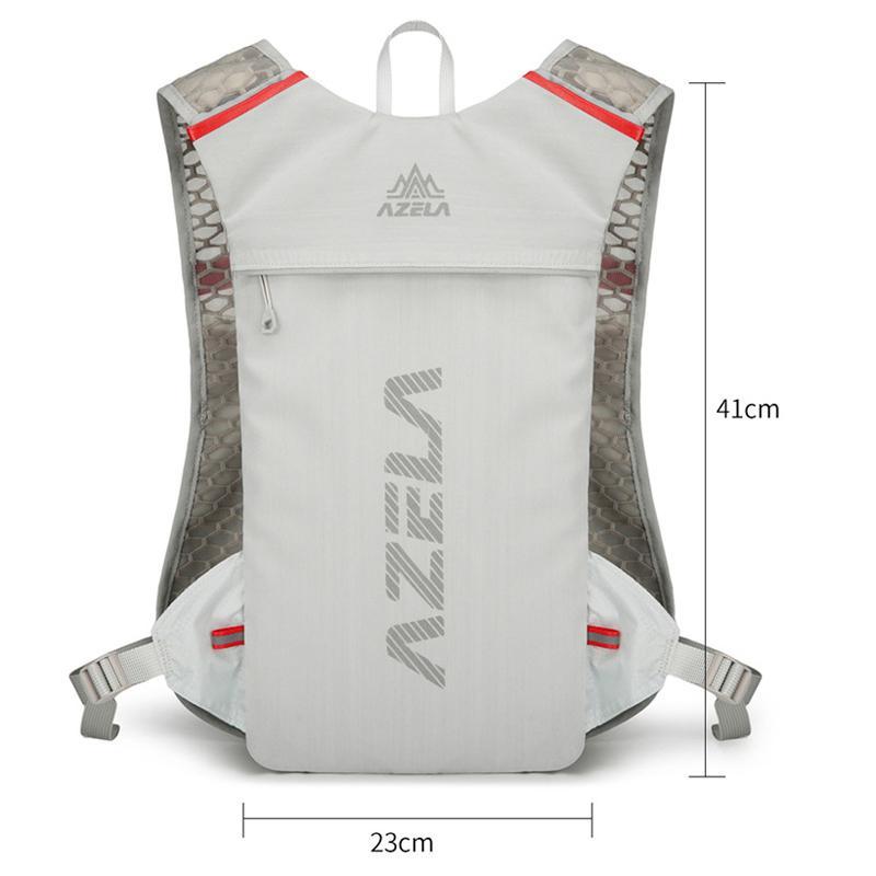 Lightweight Hydration Backpack For Cycling Running Hiking With Breathable Reflective Design 6