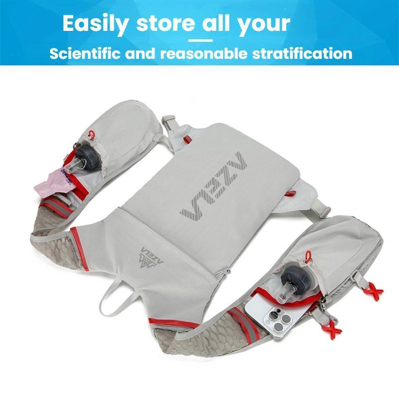 Lightweight Hydration Backpack For Cycling Running Hiking With Breathable Reflective Design 7