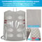 Lightweight Hydration Backpack For Cycling Running Hiking With Breathable Reflective Design 8
