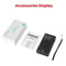 Portable AM FM Radio Pocket Receiver with Built-In Speaker and Headphone Jack