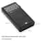 Portable AM FM Radio Pocket Receiver with Built-In Speaker and Headphone Jack